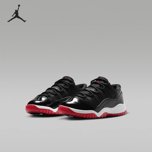 Nike/耐克正品JORDAN小童漆皮运动缓震耐磨经典篮球鞋FV5116-006