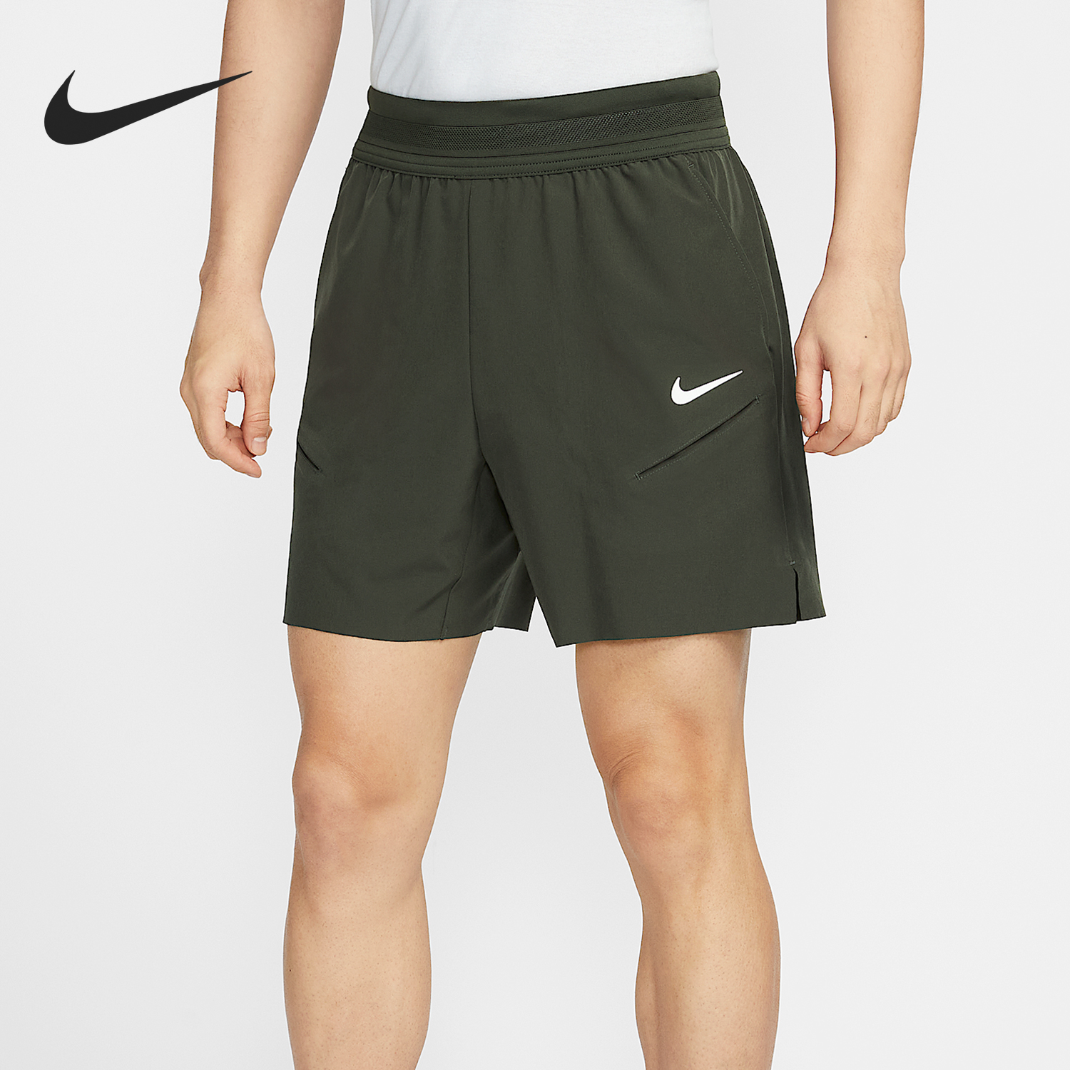 Nike/耐克正品Dri-FIT 男士口袋设计梭织网球短裤FZ6938-355