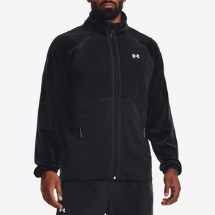 安德玛正品 针织加绒夹克1373872 Journey FZ男士 001 Fleece