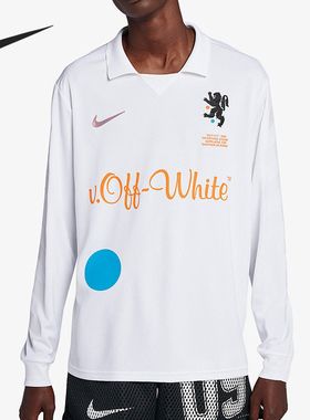 Nike/耐克官方正品运动男子时尚潮流实战足球长袖T恤 AA3300-100