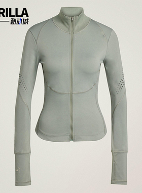 Adidas/阿迪达斯正品TPR MIDL女士立领修身训练运动外套JW4552