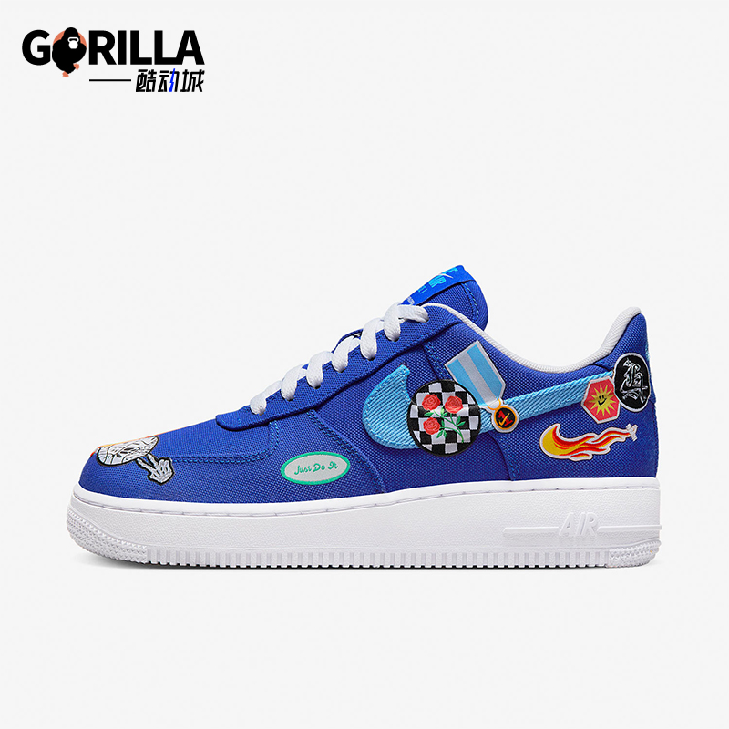 Nike/耐克正品Air Force 1女士运动时尚耐磨低帮板鞋DX2306-400