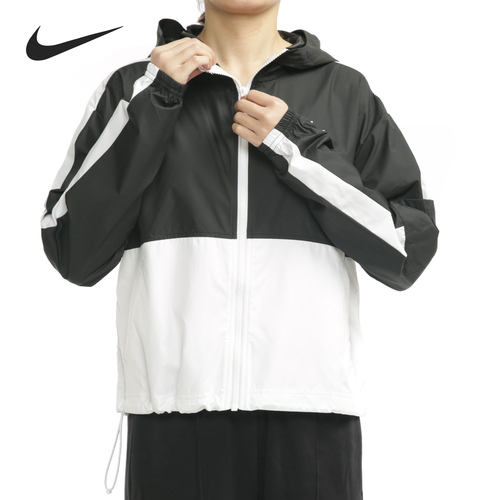 耐克女子梭织连帽夹克外套