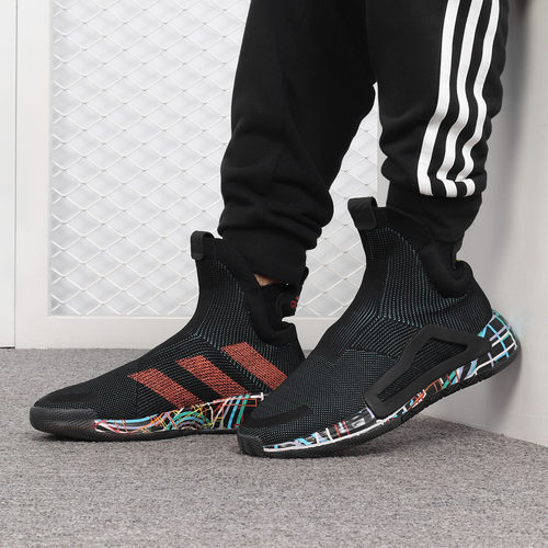 Adidas高帮袜套式f36282篮球鞋