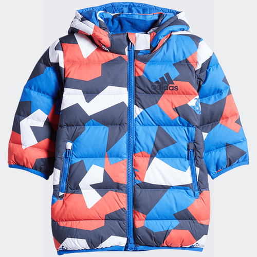 阿迪达斯新品加厚儿童羽绒服外套
