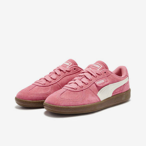 Puma/彪马正品Palermo新款男女粉白色经典休闲德训鞋408532-01