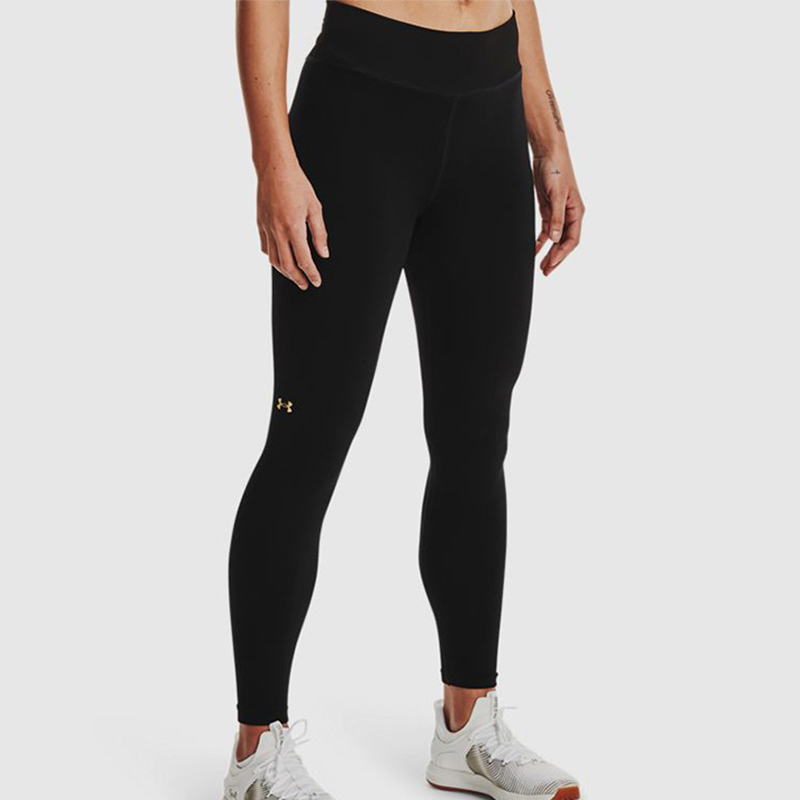 UA/安德玛正品运动女士透气户外简约经典训练紧身长裤1361022-001