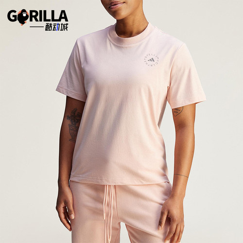 Adidas/阿迪达斯正品夏季款女士针织经典休闲套头耐穿T恤