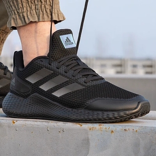 训练缓震跑步鞋 adidas阿迪达斯男鞋 黑武士运动鞋 夏季 男GW2499 新款
