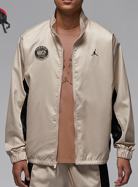 Nike/耐克正品JORDAN男士舒适轻盈运动经典刺绣外套HV1253-140