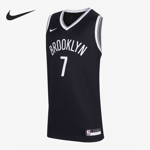Nike/耐克正品布鲁克林篮网队NBA JERSEY 大童球衣DQ5400-011
