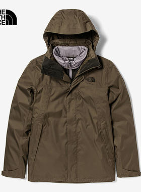 TheNorthFace/北面正品秋冬男户外保暖透气冲锋衣三合一4U7L|4N9U