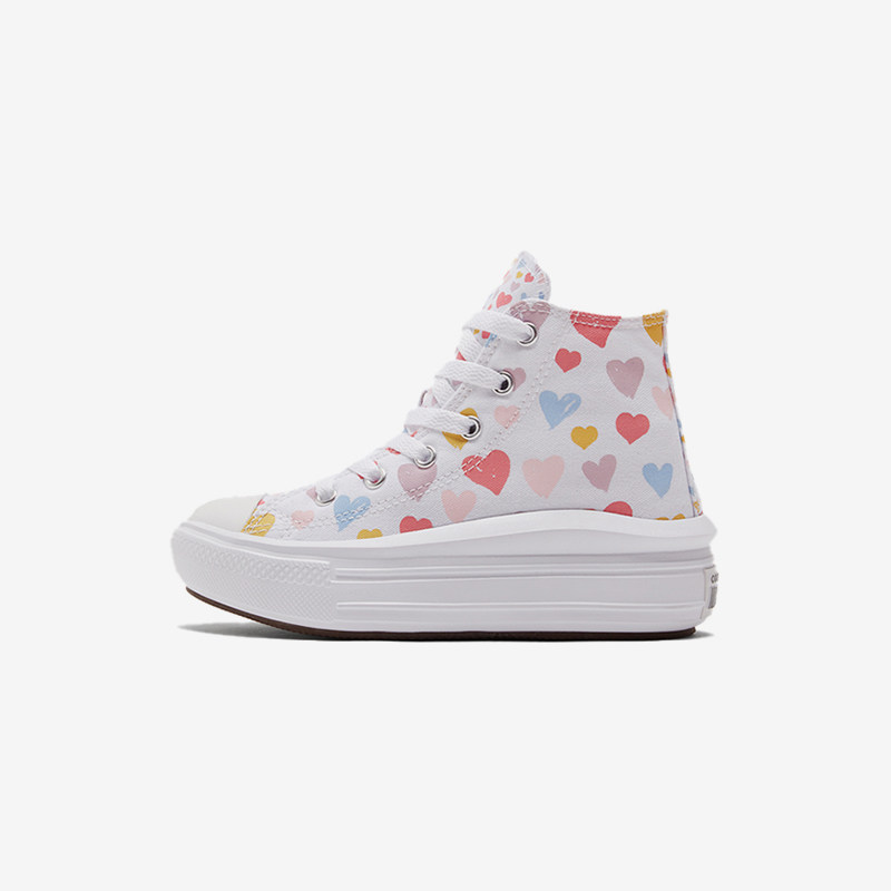 Converse/匡威正品新款小童防滑耐磨舒适休闲厚底高帮板鞋371590C