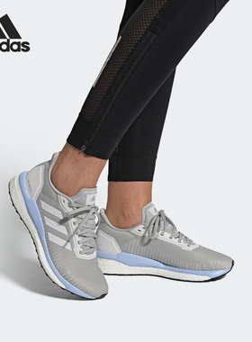 Adidas/阿迪达斯正品运动女子系带低帮透气训练跑步鞋EF0780