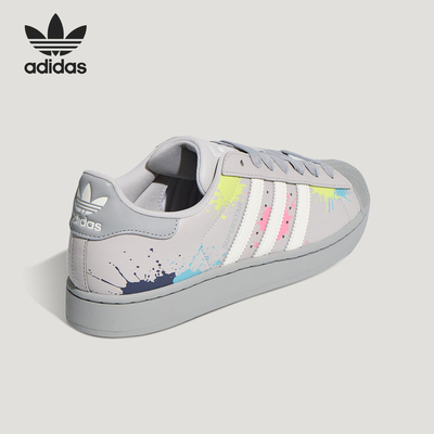 Adidas/阿迪达斯官方正品三叶草男女同款时尚系带耐磨板鞋LA3774