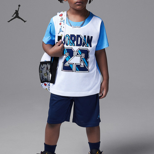 Nike/耐克正品JORDAN小童透气训练运动休闲套装II2550-410