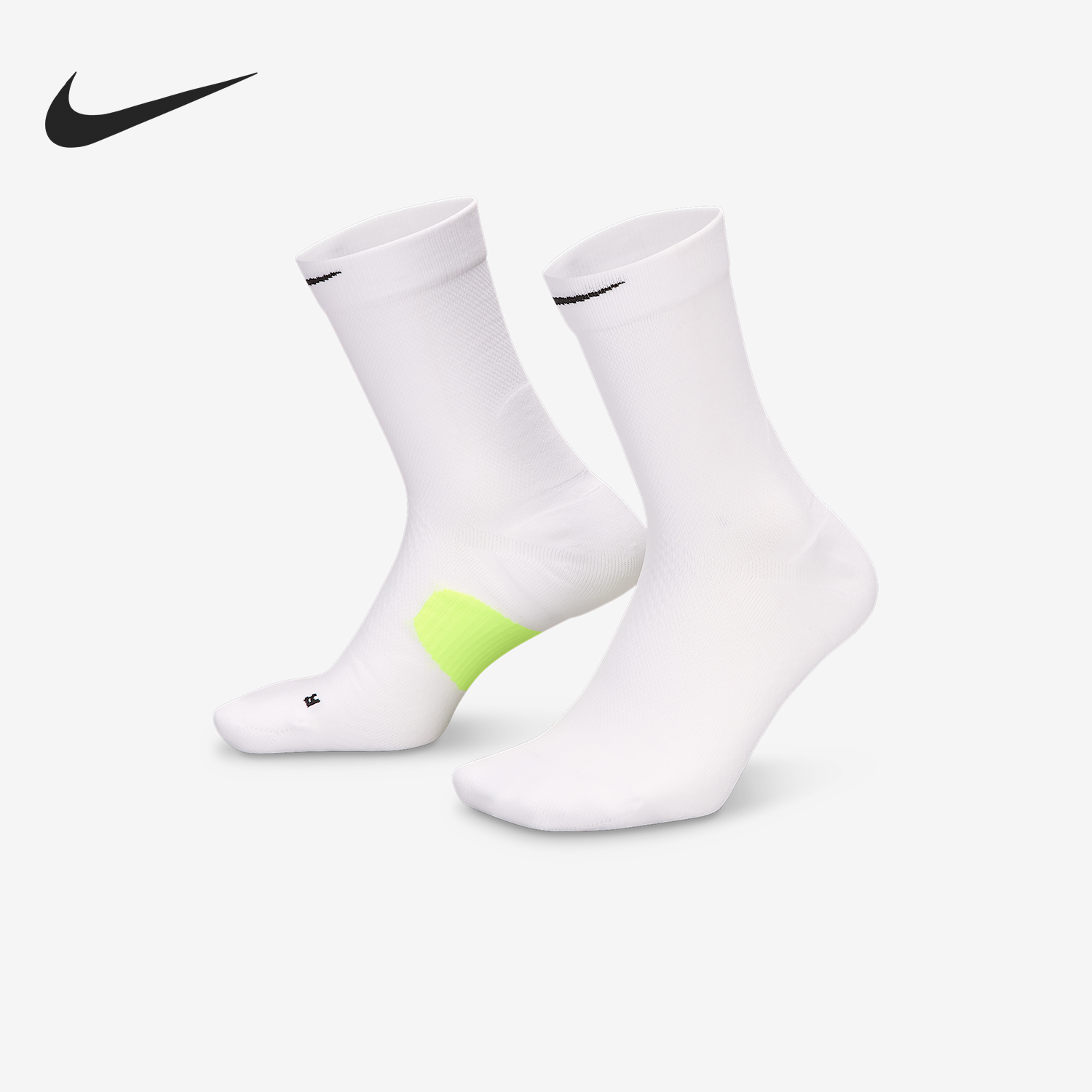 Nike/耐克正品新款男女同款针织训练中袜一双装HV6924-100