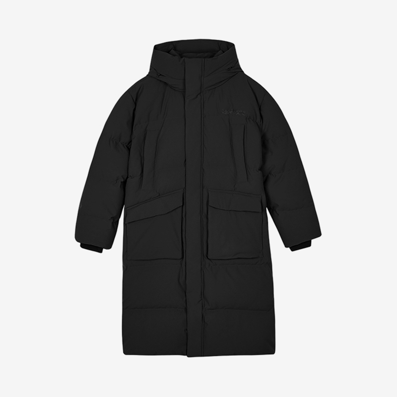 Skechers/斯凯奇正品2023冬季新款男士保暖运动长款羽绒服