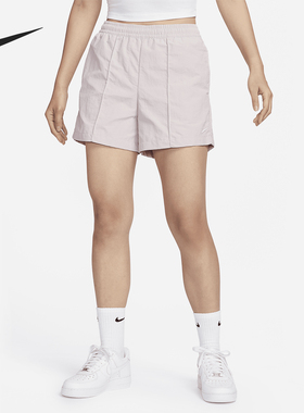 Nike/耐克正品Sportswear女士新款运动中腰短裤FV6623-019