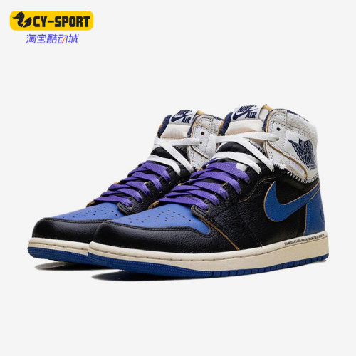 Nike/耐克正品男女同款运动舒适高帮复古篮球鞋IO7847-001