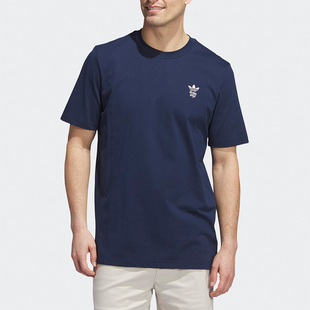 Adidas 新款 男子运动圆领短袖 T恤IL9298 阿迪达斯正品