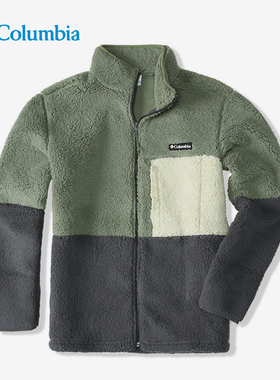 Columbia/哥伦比亚正品秋冬户外中性款拼接抓绒外套AE0790|AE0781