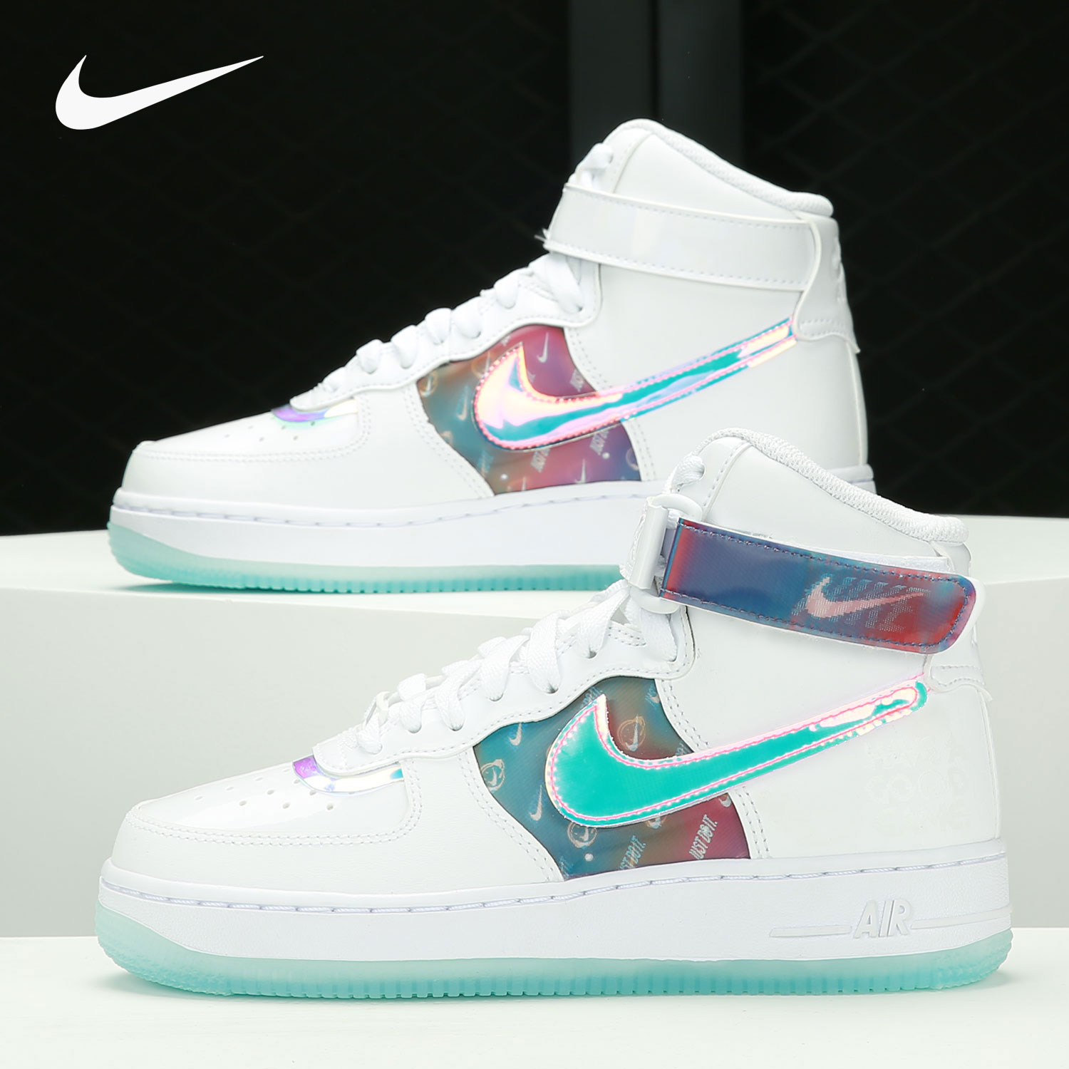 Nike/耐克官方正品 Air Force 1 男女休闲高帮运动板鞋 D