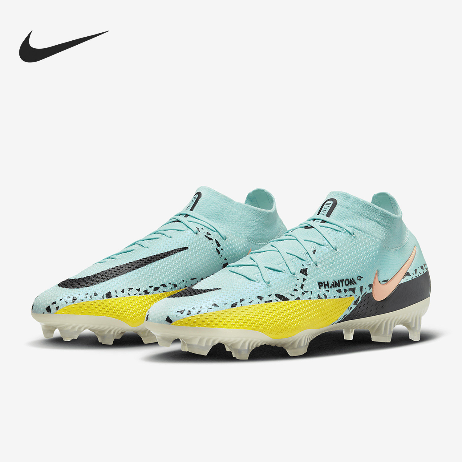 Nike/耐克正品新款男子运动训练FG长钉高帮足球鞋CZ9889-407