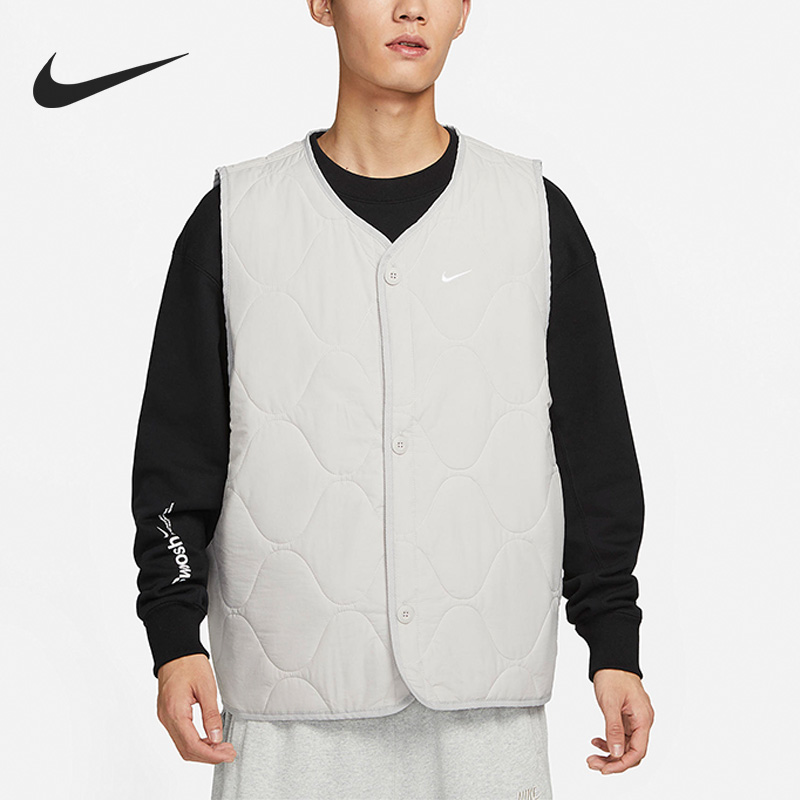 Nike/耐克官方正品冬季新款男子保暖休闲运动棉马甲DX0891-012-封面