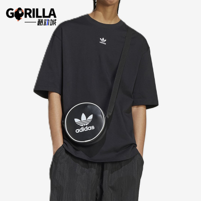 Adidas/阿迪达斯正品三叶草女士宽松休闲经典运动短袖T恤IY7321