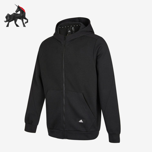 阿迪达斯男子连帽夹克外套