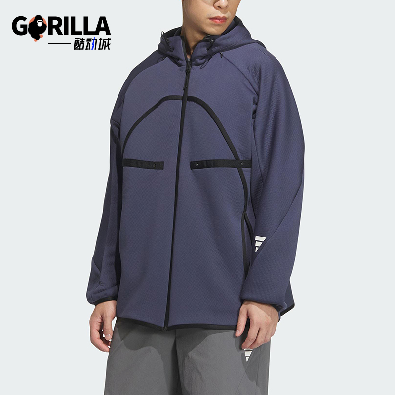 Adidas/阿迪达斯正品FOS FUSTL KU HOODY男女同款宽松卫衣JW9084