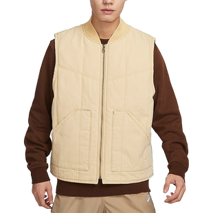 Nike/耐克官方正品Life男士复古宽松工装坎肩棉马甲FQ1862-252