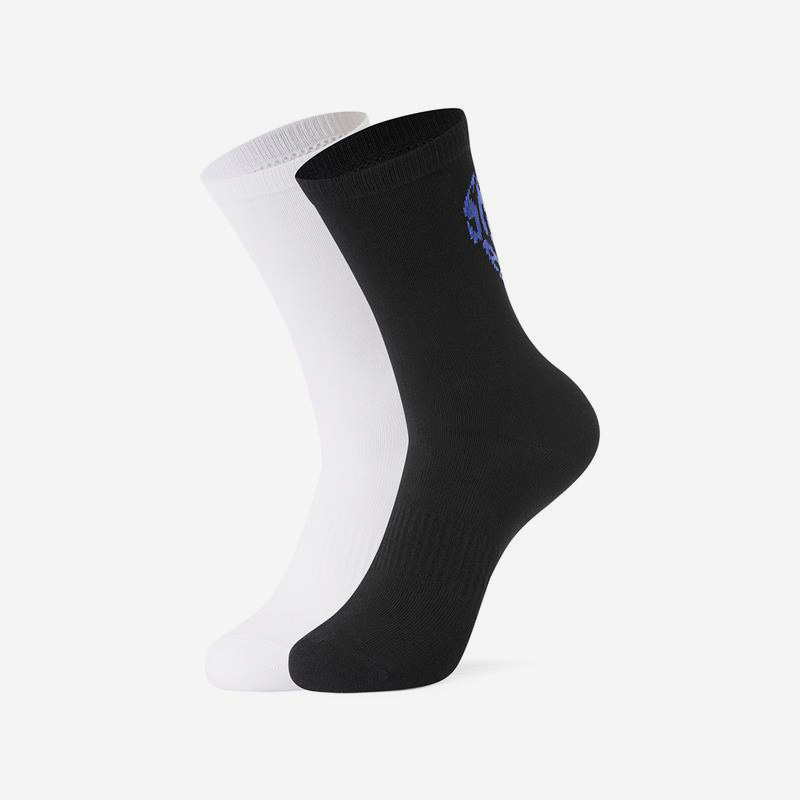 Skechers/斯凯奇正品新款男女同款中筒休闲运动袜混合两双装