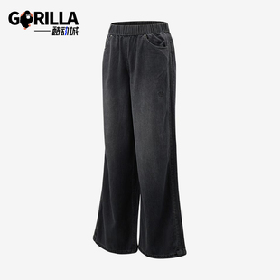 Adidas/阿迪达斯正品三叶草SOFTDENIM中腰裤经典女休闲裤装KY5692