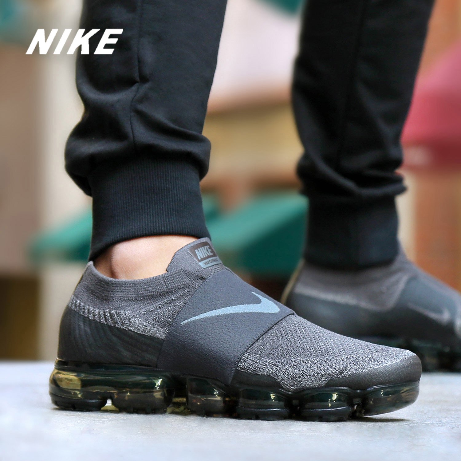Nike/耐克正品 AIR VAPORMAX 男子舒适休闲运动跑步鞋 AH3397