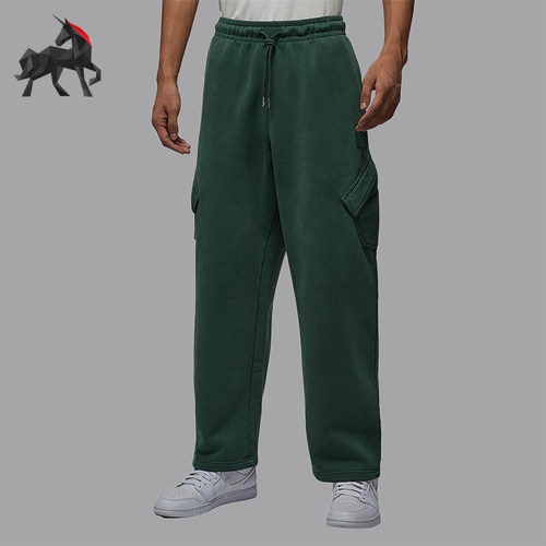 Nike/耐克正品JORDAN男士加绒休闲口袋针织运动长裤HV9682-316