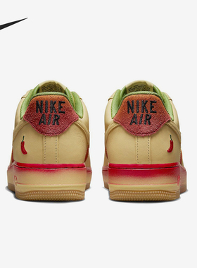 Nike/耐克官方正品Air Force 1男女复古耐磨运动板鞋DZ4493-700