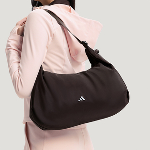 Adidas/阿迪达斯正品2026年春季女士收纳日常便携运动挎包KS5211