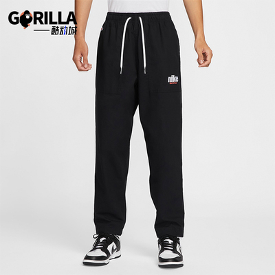 耐克男士系带宽松透气长裤