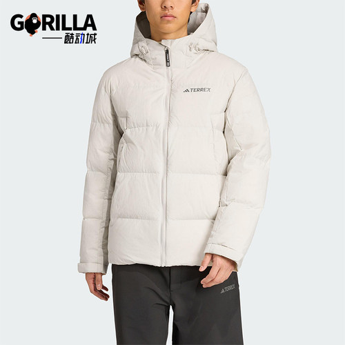 Adidas/阿迪达斯正品冬季男士运动户外拒水防风经典羽绒服JV8722