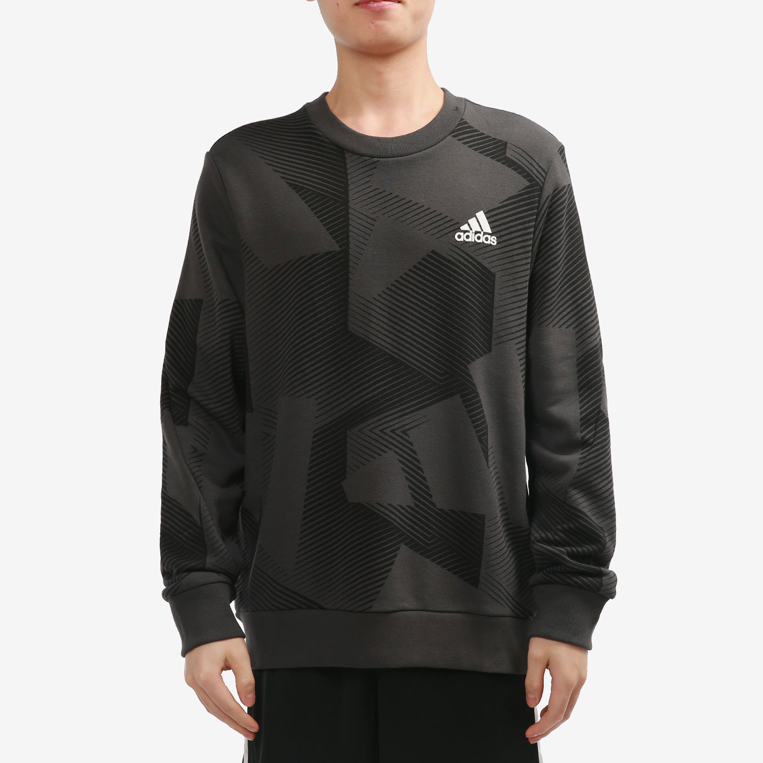 Adidas/阿迪达斯正品秋季新款男子运动休闲卫衣 H44192
