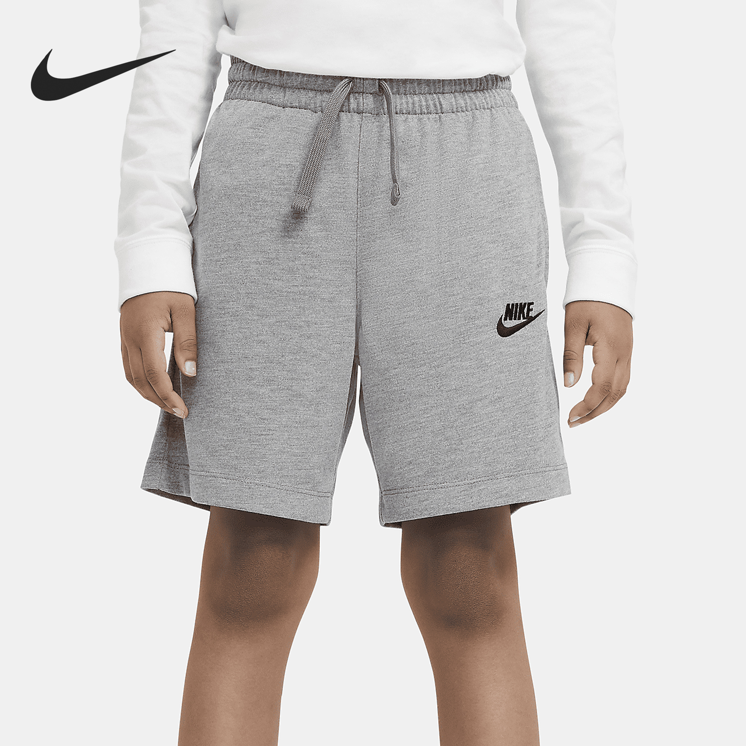 Nike/耐克正品新款大童男孩轻松休闲运动针织短裤DA0806-091