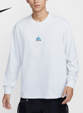 Nike/耐克官方正品当季新款男士透气休闲圆领运动长袖DR7754-122