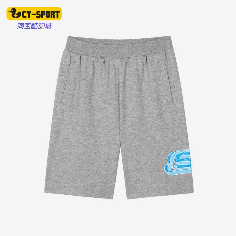 Skechers/斯凯奇正品夏季新款儿童运动透气休闲舒适短裤 L222B088