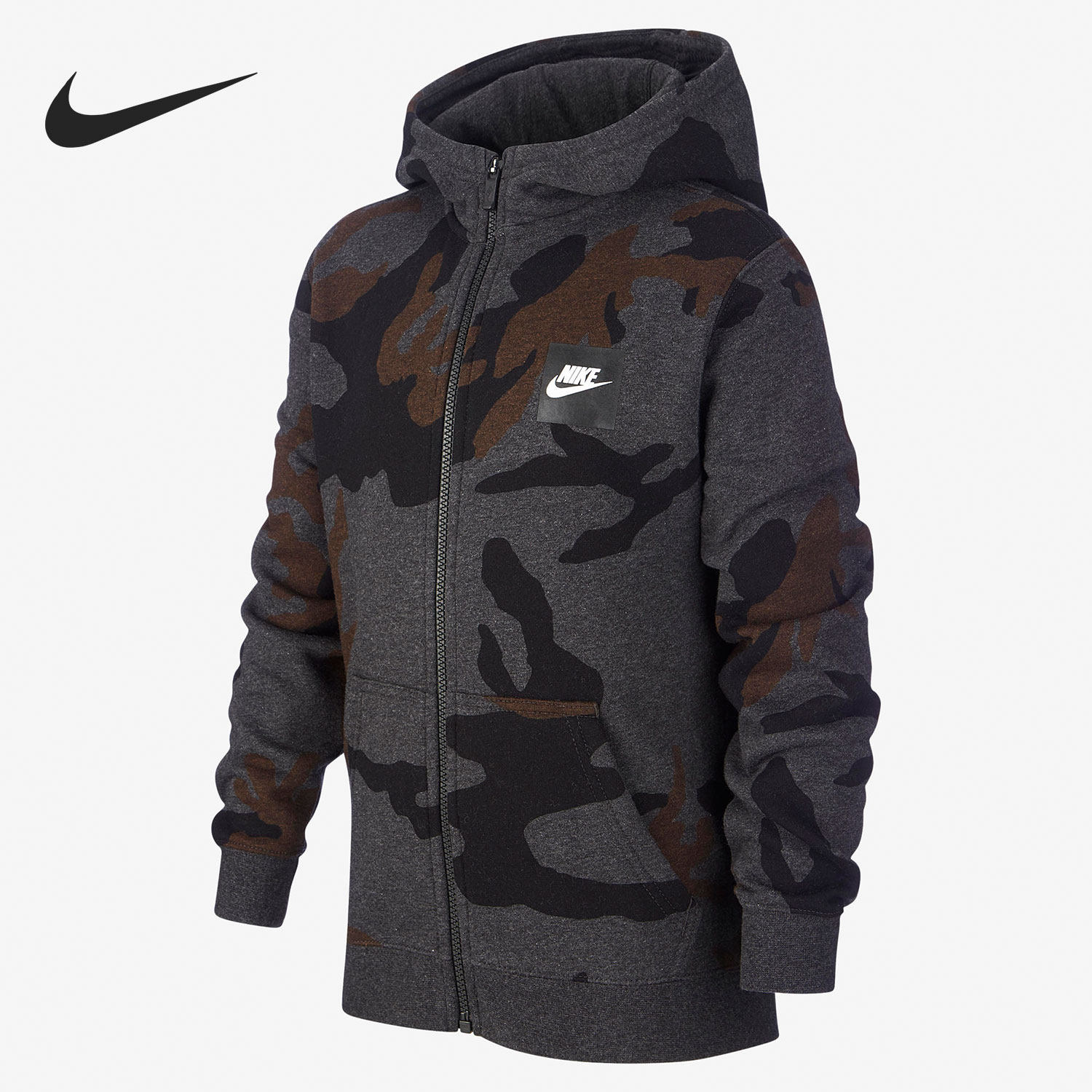 Nike/耐克正品新款运动休闲大童连帽拉链外套 AQ5772-032,童装/婴儿装/亲子装,普通外套,淘宝优惠券,粉丝福利购,淘宝优惠卷