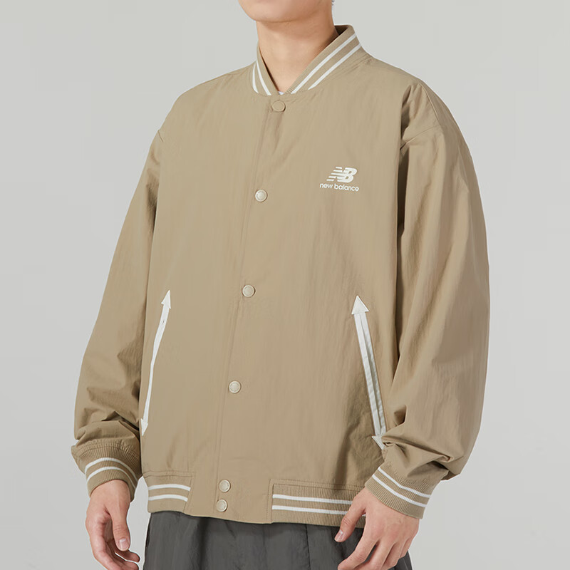 New Balance/NB正品男士休闲运动经典梭织夹克外套AMJ33362-BNN