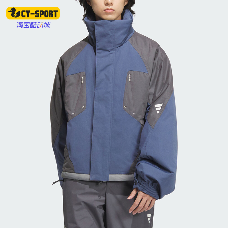 阿迪达斯男士户外运动休闲棉服