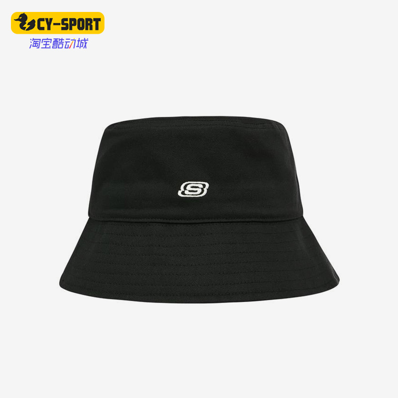 Skechers/斯凯奇正品新款男女款运动休闲简约遮阳渔夫帽 L122U048