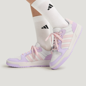 Adidas/阿迪达斯正品ENTRAP男女运动低帮复古篮球风板鞋KH8206